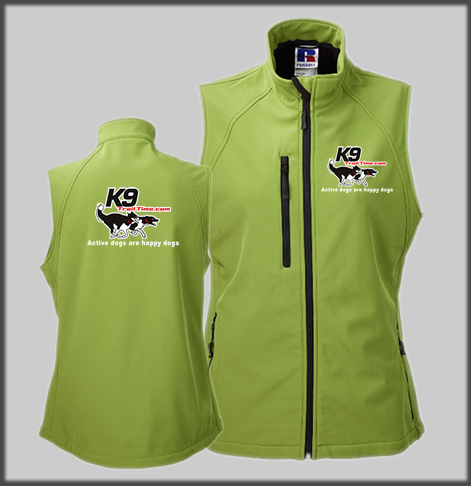 K9 Trail Time Female Softshell Gilet